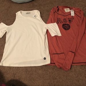 NWT Abercrombie and Fitch Large shirts